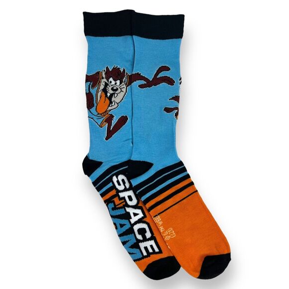 OFFICIAL Space Jam Crew Socks ADULT SHOE SIZE 6-12 Bugs Bunny & Taz Looney Tunes - Picture 11 of 15